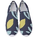 Laser Lemon Navy Men s Slip On Sneakers View1