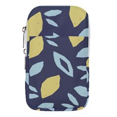 Laser Lemon Navy Waist Pouch (large)