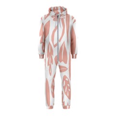 Blush Orchard Hooded Jumpsuit (kids) by andStretch