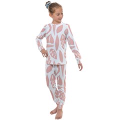 Blush Orchard Kids  Long Sleeve Set  by andStretch