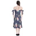 Strawberry Fields Shoulder Tie Bardot Midi Dress View2