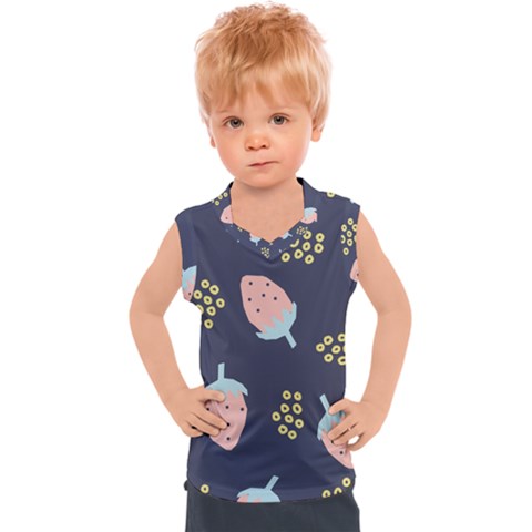 Strawberry Fields Kids  Sport Tank Top by andStretch