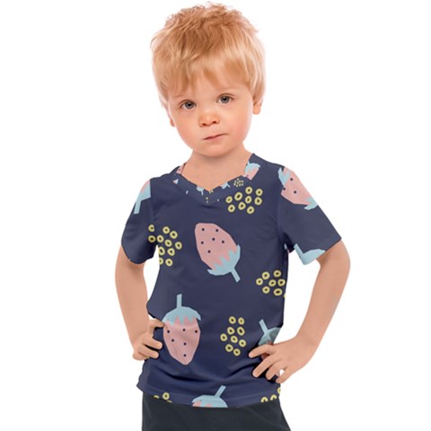 Strawberry Fields Kids  Sports Tee by andStretch