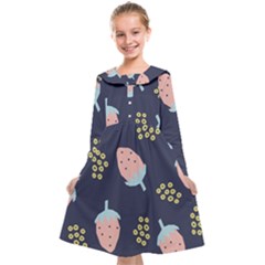 Strawberry Fields Kids  Midi Sailor Dress by andStretch