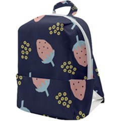 Strawberry Fields Zip Up Backpack by andStretch