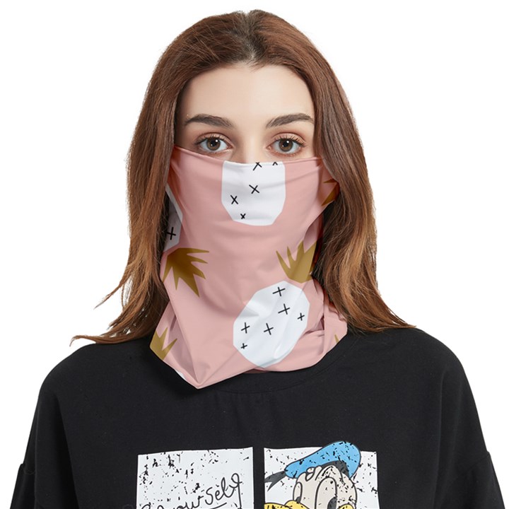 Pineapple Fields Face Covering Bandana (Two Sides)