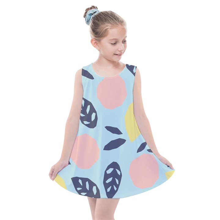 Orchard Fruits Kids  Summer Dress