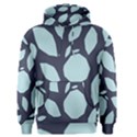 Orchard Fruits in Blue Men s Core Hoodie View1