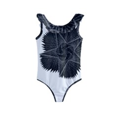 Black Rose Kids  Frill Swimsuit by Sabelacarlos