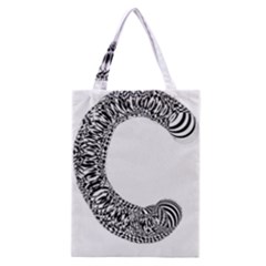 Letter C  Classic Tote Bag by Sabelacarlos