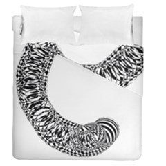 Letter C  Duvet Cover Double Side (queen Size) by Sabelacarlos