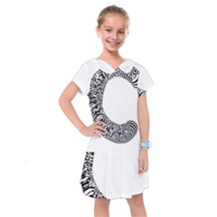 Letter C  Kids  Drop Waist Dress by Sabelacarlos