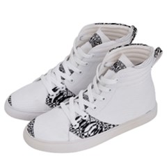 Letter C  Women s Hi-top Skate Sneakers by Sabelacarlos