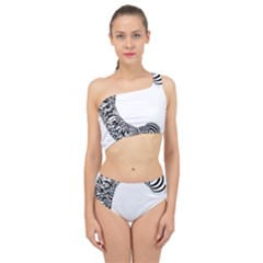 Letter C  Spliced Up Two Piece Swimsuit by Sabelacarlos