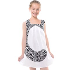 Letter C  Kids  Cross Back Dress by Sabelacarlos