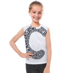 Letter C  Kids  Mesh Tank Top by Sabelacarlos