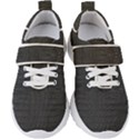 Black Alligator Skin Kids  Velcro Strap Shoes View1