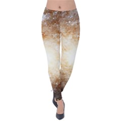 Galaxy Space Velvet Leggings by Sabelacarlos