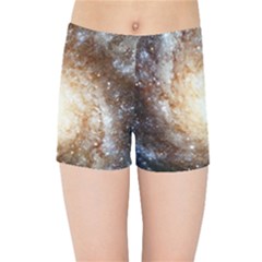 Galaxy Space Kids  Sports Shorts by Sabelacarlos