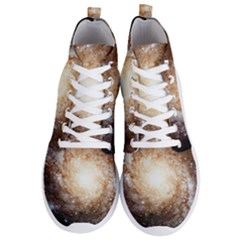 Galaxy Space Men s Lightweight High Top Sneakers by Sabelacarlos