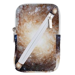 Galaxy Space Belt Pouch Bag (large) by Sabelacarlos