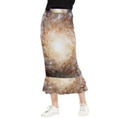 Galaxy Space Maxi Fishtail Chiffon Skirt by Sabelacarlos