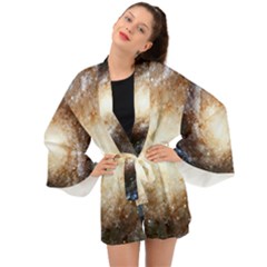 Galaxy Space Long Sleeve Kimono by Sabelacarlos