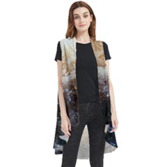 Galaxy Space Sleeveless Chiffon Waistcoat Shirt