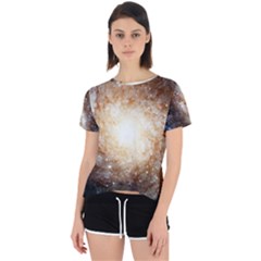 Galaxy Space Open Back Sport Tee