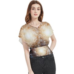 Galaxy Space Butterfly Chiffon Blouse