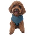 Turquoise Alligator Skin Dog Sweater View1