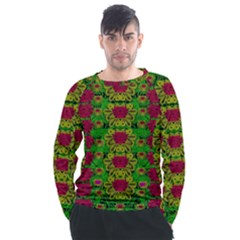 Rainbow Forest The Home Of The Metal Peacocks Men s Long Sleeve Raglan Tee