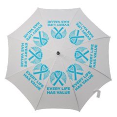 Child Abuse Prevention Support  Hook Handle Umbrellas (medium)