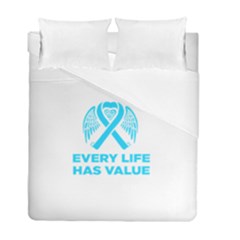 Child Abuse Prevention Support  Duvet Cover Double Side (full/ Double Size)