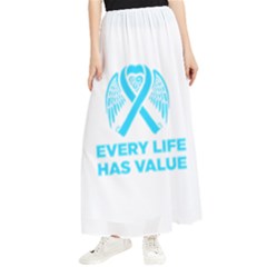 Child Abuse Prevention Support  Maxi Chiffon Skirt