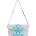 Child Abuse Prevention Support  Removable Strap Clutch Bag View1