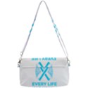 Child Abuse Prevention Support  Removable Strap Clutch Bag View2