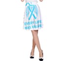 Child Abuse Prevention Support  A-Line Skirt View1