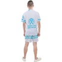 Child Abuse Prevention Support  Men s Mesh Tee and Shorts Set View2