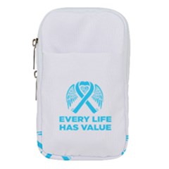 Child Abuse Prevention Support  Waist Pouch (small) by artjunkie