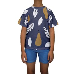 Pattern 10 Kids  Short Sleeve Swimwear by andStretch