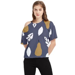 Pattern 10 One Shoulder Cut Out Tee