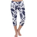 Orchard Leaves Capri Yoga Leggings View1