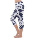 Orchard Leaves Capri Yoga Leggings View2