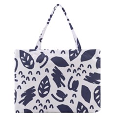 Orchard Leaves Zipper Medium Tote Bag by andStretch