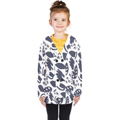 Orchard Leaves Kids  Double Breasted Button Coat by andStretch