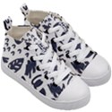 Orchard Leaves Kids  Mid-Top Canvas Sneakers View3