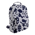 Orchard Leaves Flap Pocket Backpack (Small) View2