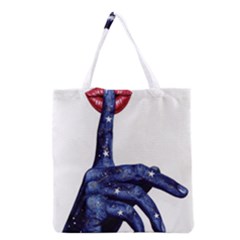 Hush Silence Quiet Secret Silent Grocery Tote Bag