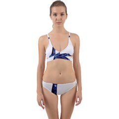 Hush Silence Quiet Secret Silent Wrap Around Bikini Set